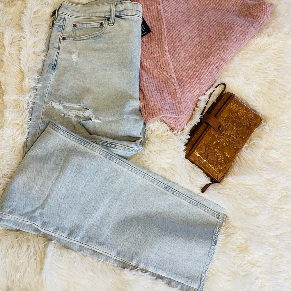 GAP High Rise Cigarette Jeans NWT